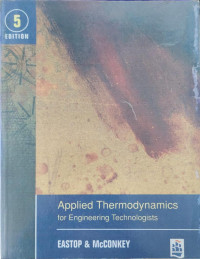 Image of APPLIED THERMODYNAMICS