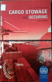 Image of CARGO STOWAGE AND SECURING 2003 EDITION
