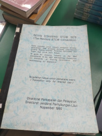 Image of REVISI KONVENSI STCW 1978